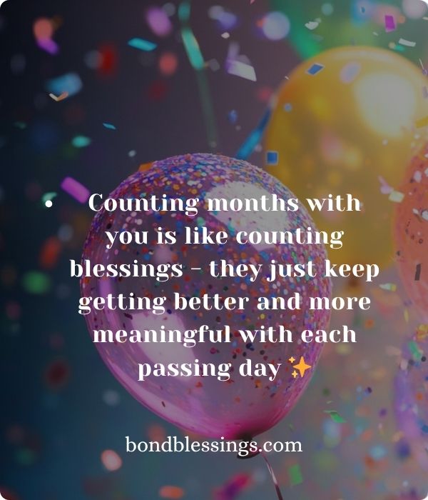 Funny Monthsary Message to Make Them Smile