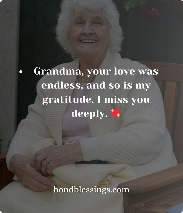 Touching Short Quotes for Grandmother Who Has Passed Away