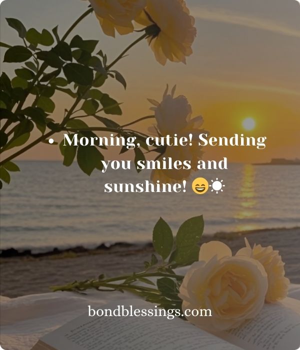 Heartfelt Good Morning Message for Her