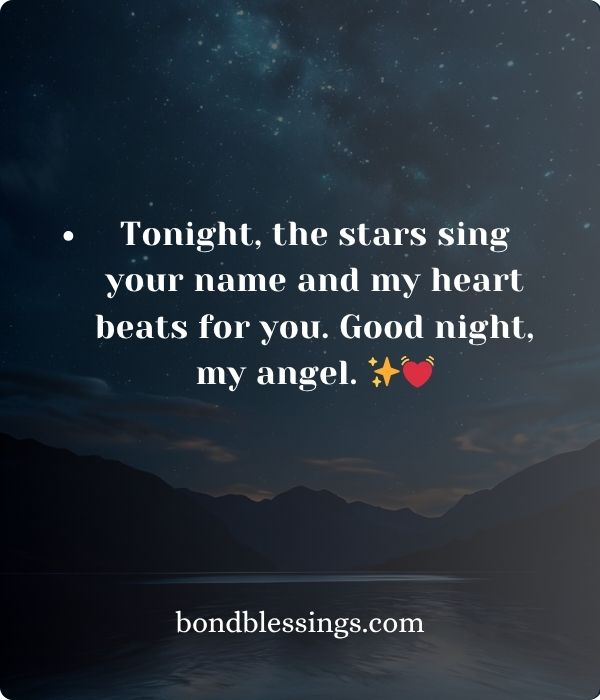 Good Night Messages for Long-Distance Love