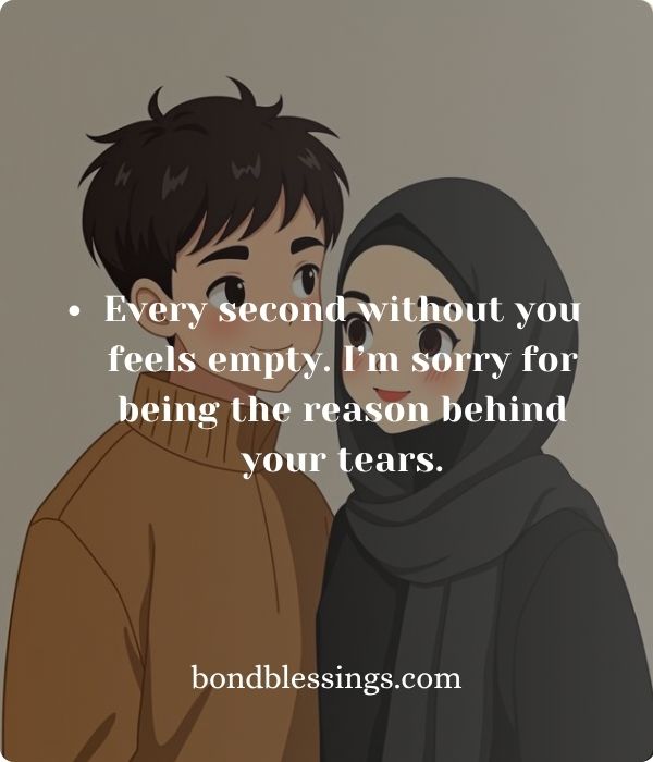 Apology Message for Her After a Misunderstanding