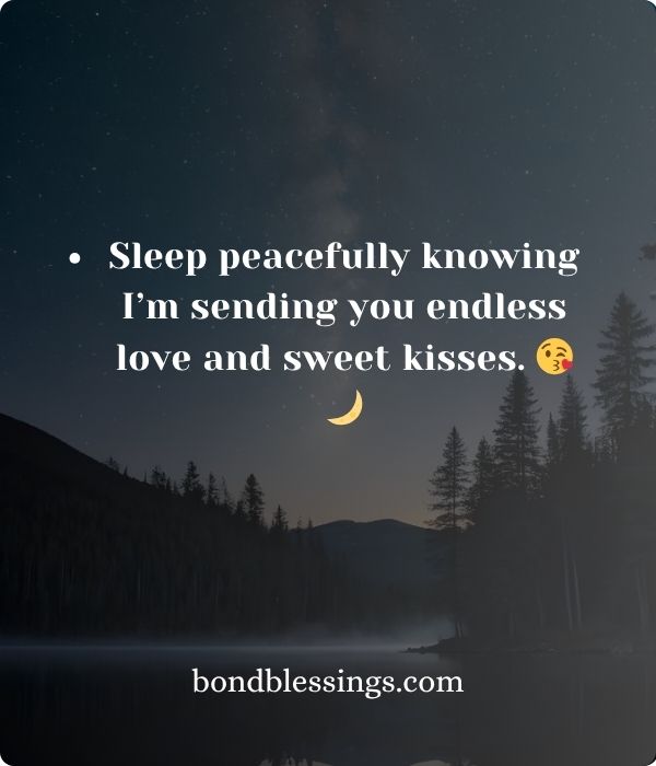 Tender and Caring Good Night Messages for Wife or Girlfriend