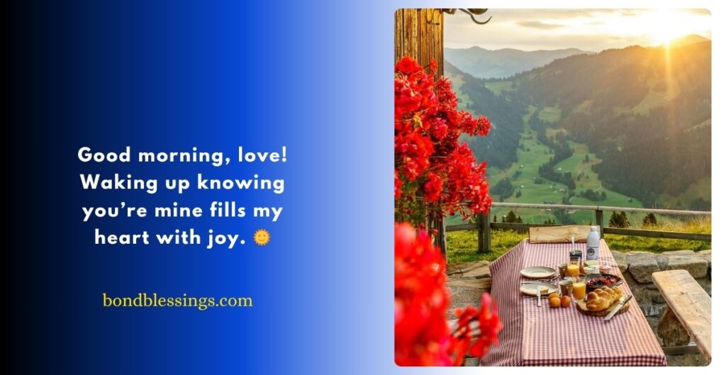 Romantic Good Morning Paragraphs Love