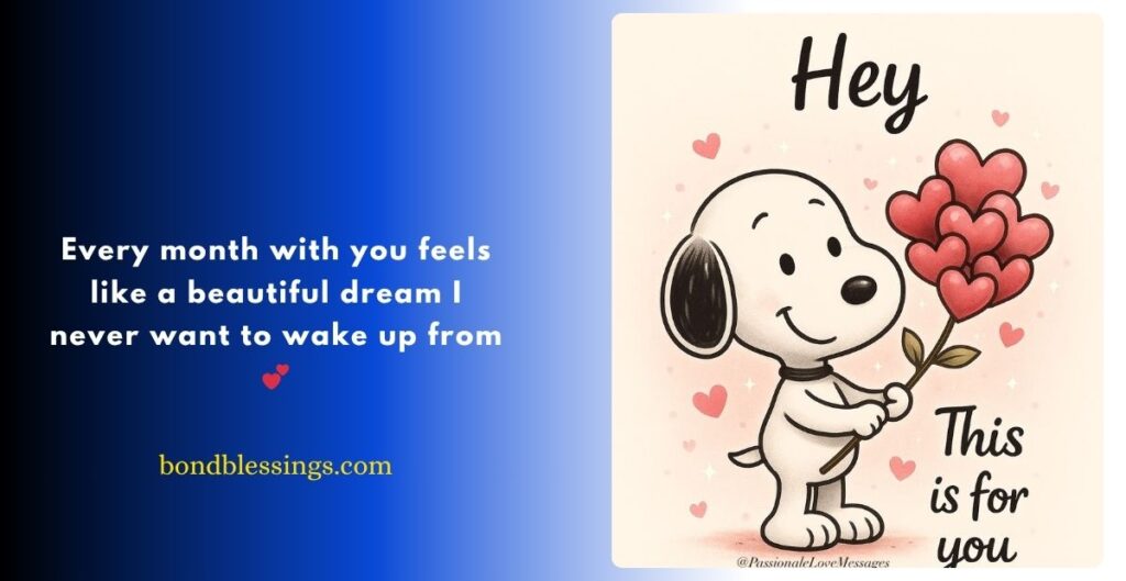 Sweet Monthsary Message Ideas Collection