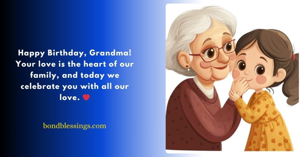 Loving Birthday Messages for Grandma from Grandchildren