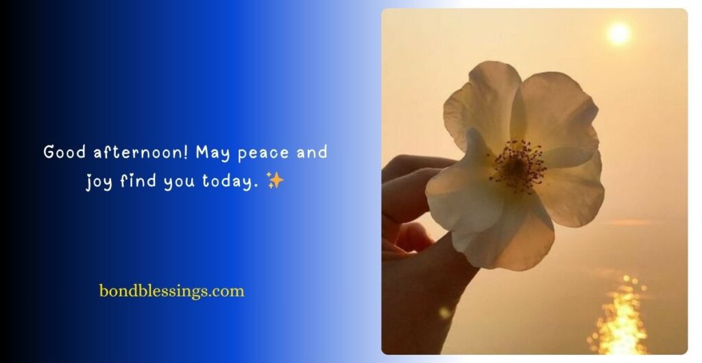 Good Afternoon Blessings Images