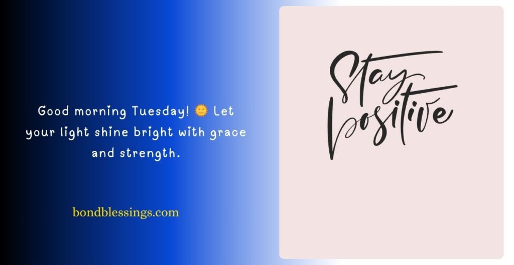 Good Morning Tuesday Blessings and Prayers