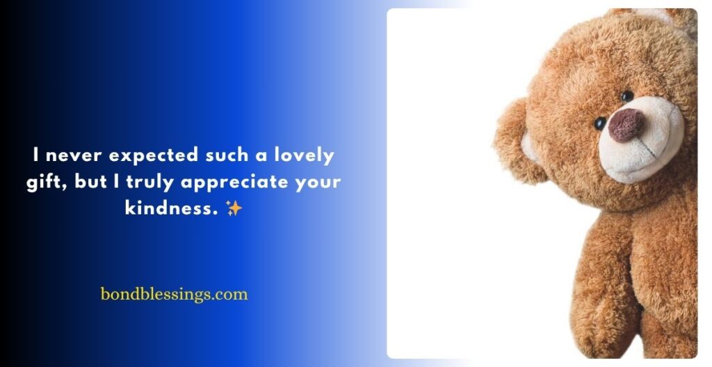 Writing a Personal Thank You Note for an Unexpected Present