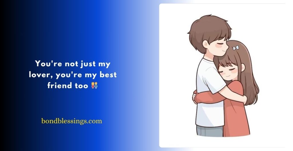 Cute Happiness Couple Caption Moments