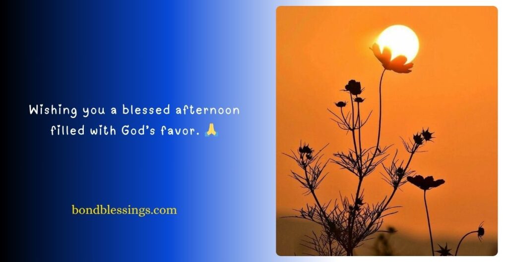Free Good Afternoon Blessings