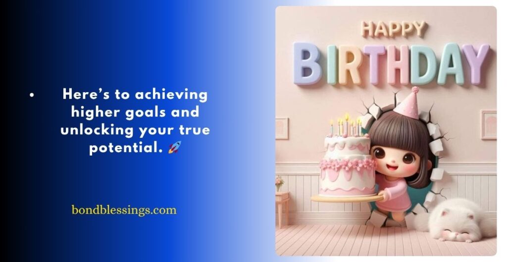 Encouraging Birthday Wishes for Career-Oriented Friends