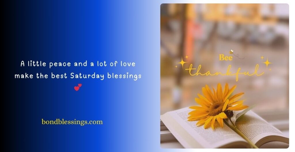Good Morning Saturday Wishes