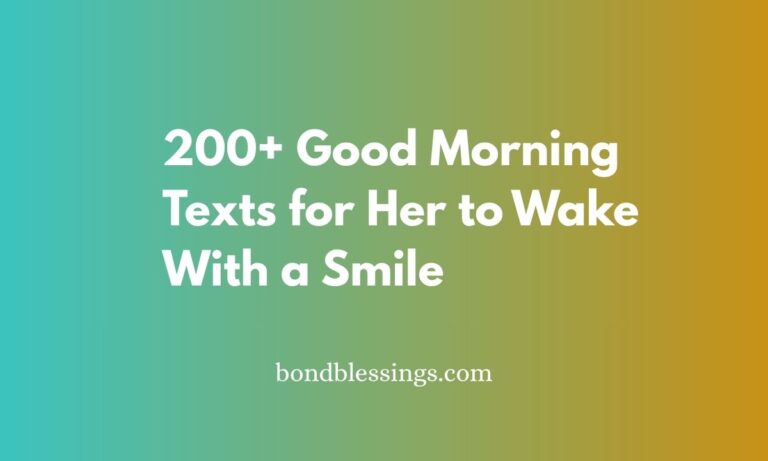 200+ Good Morning Flirty Texts for Her to Wake With a Smile