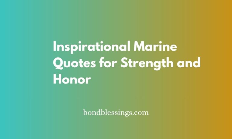 inspirational marine quotes