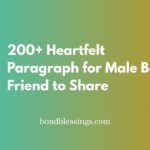 paragraph for male best friend