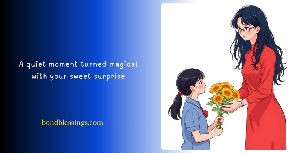 Appreciation Thank You for the Surprise Flowers Quotes