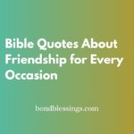 bible quotes about friendship
