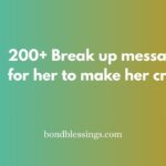 break up message for her