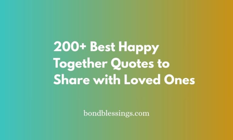 happy together quotes