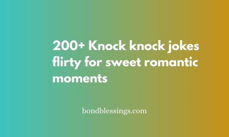 knock knock jokes flirty