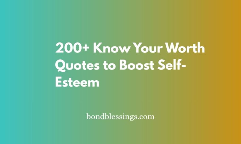 know your worth quotes