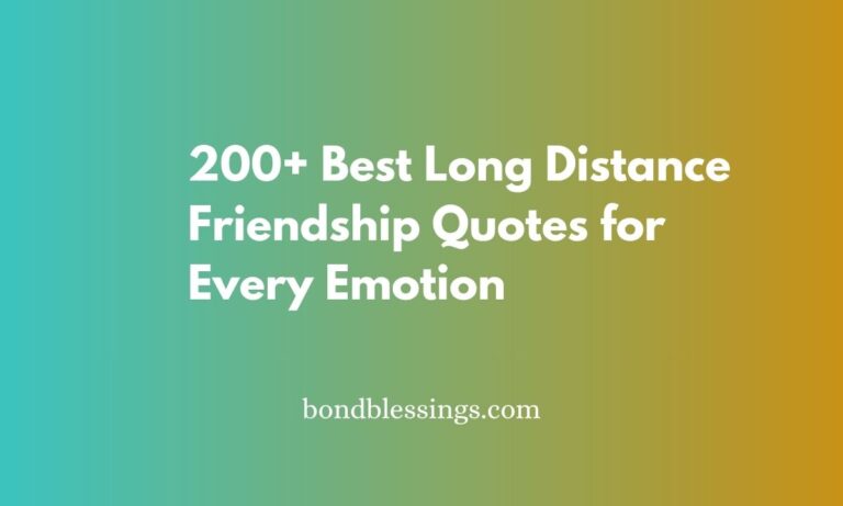 long distance friendship quotes