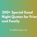 special good night quotes