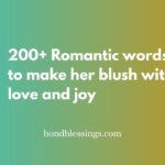 words to make her blush