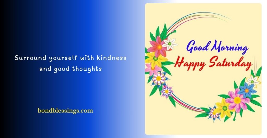 Beautiful Saturday Morning Blessings