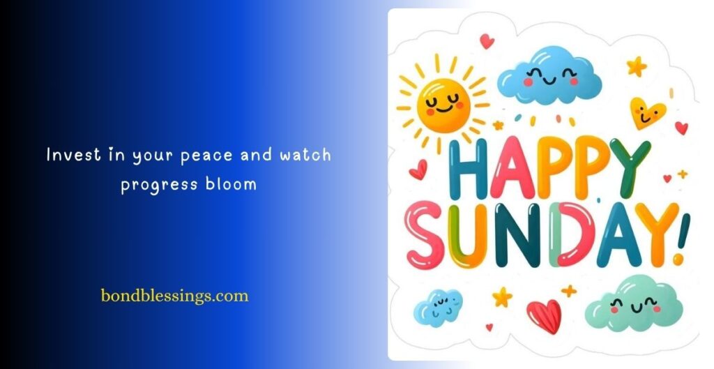 Blessed Sunday Wishes for Friends