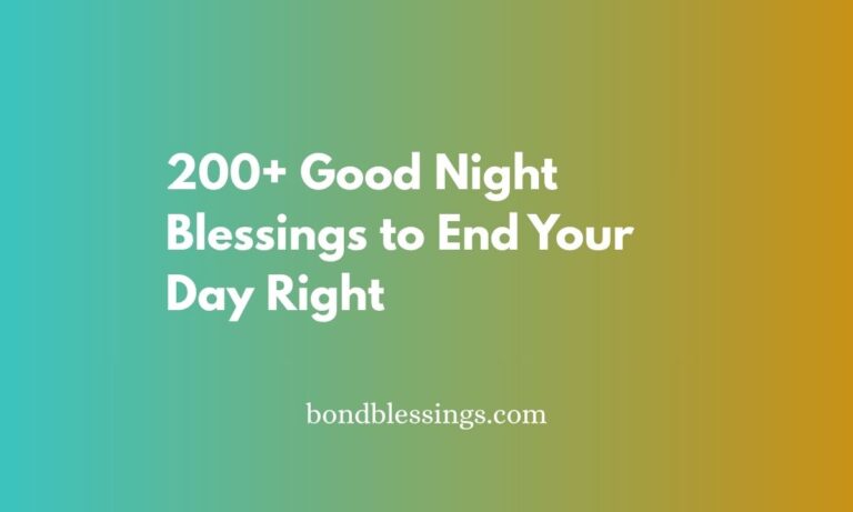 good night blessings